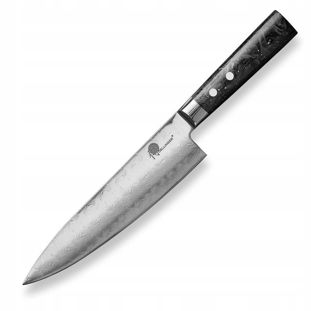 Kuchársky nôž Chef 200 mm Dellinger Carbon Fragment
