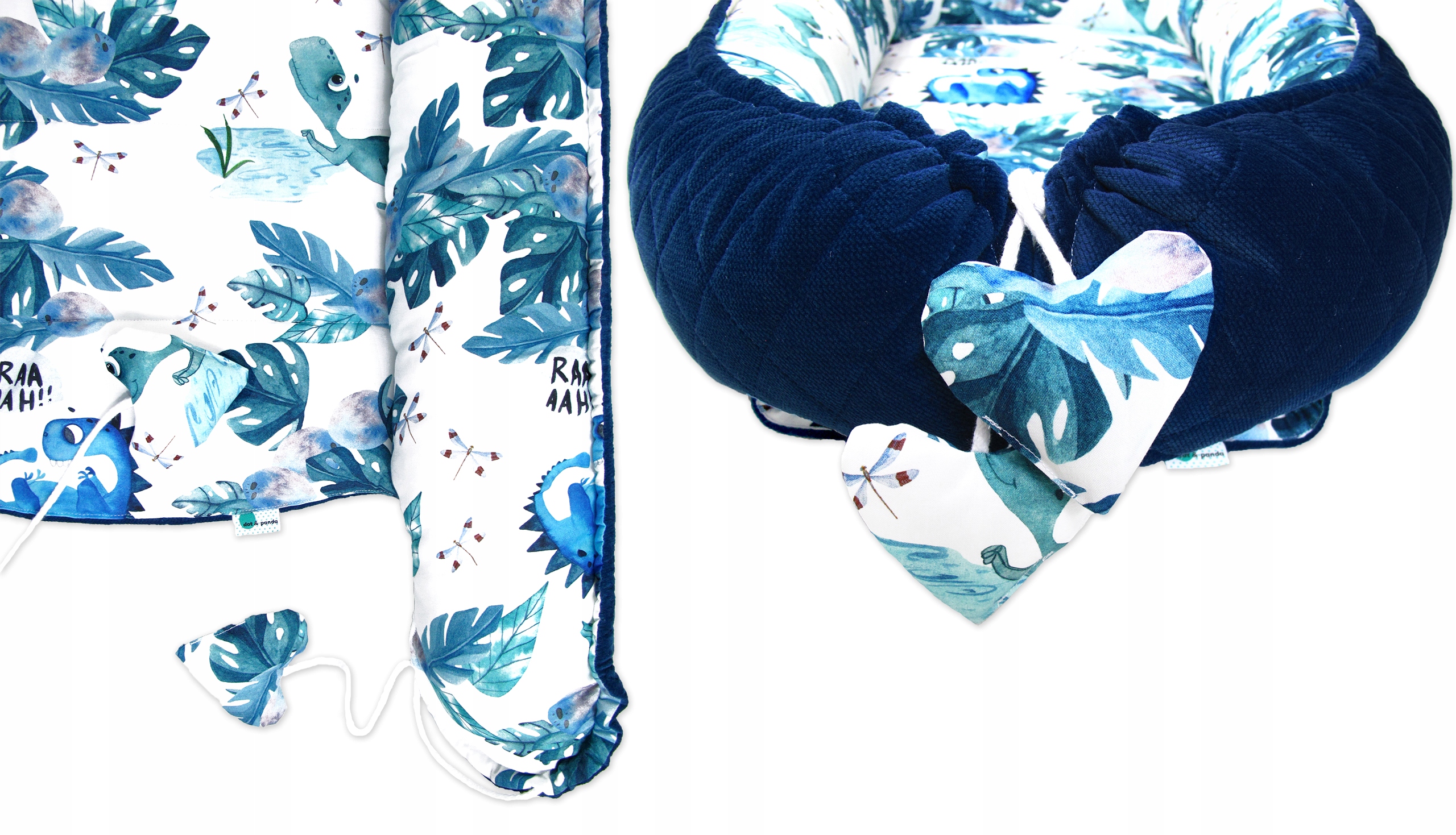 Kokon NIEMOWLĘCY Gniazdko VELVET Pikowany PREMIUM Marka inna marka