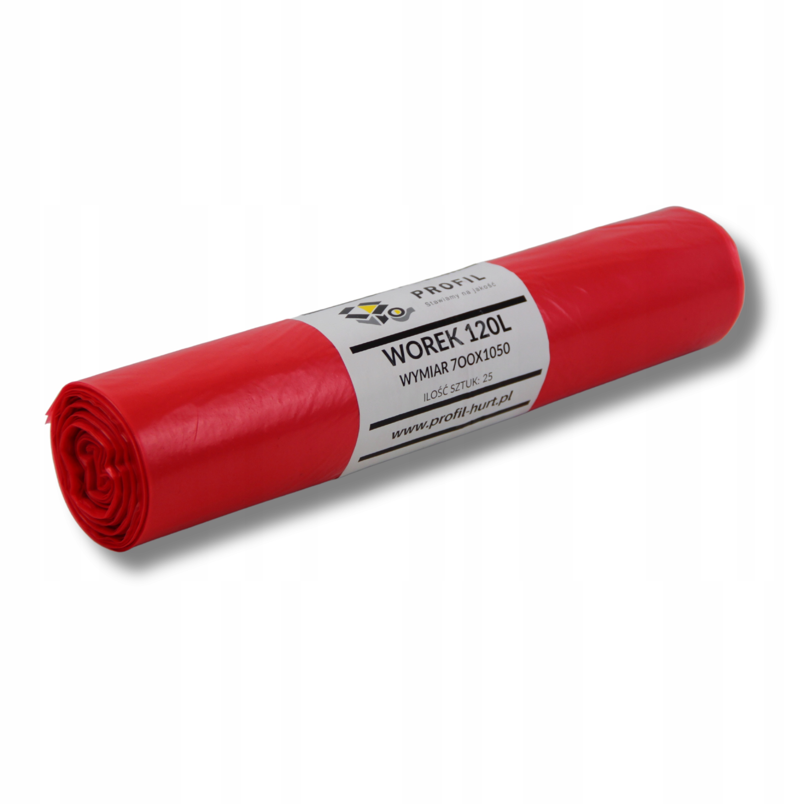 Levně Sáčky na odpadky Zdravotnický odpad 120 l červené '250