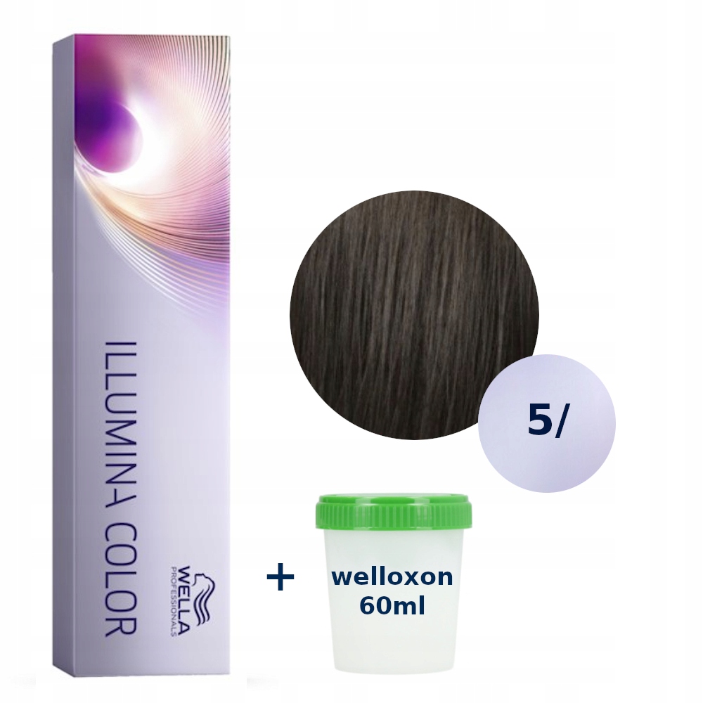 Barvy a šampony na vlasy Wella Hnědá Light Brown (Světle hnědá)