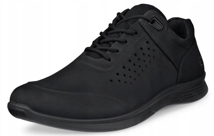 Boty Ecco Exceed M 870104-02001 kožené lehké černé 46