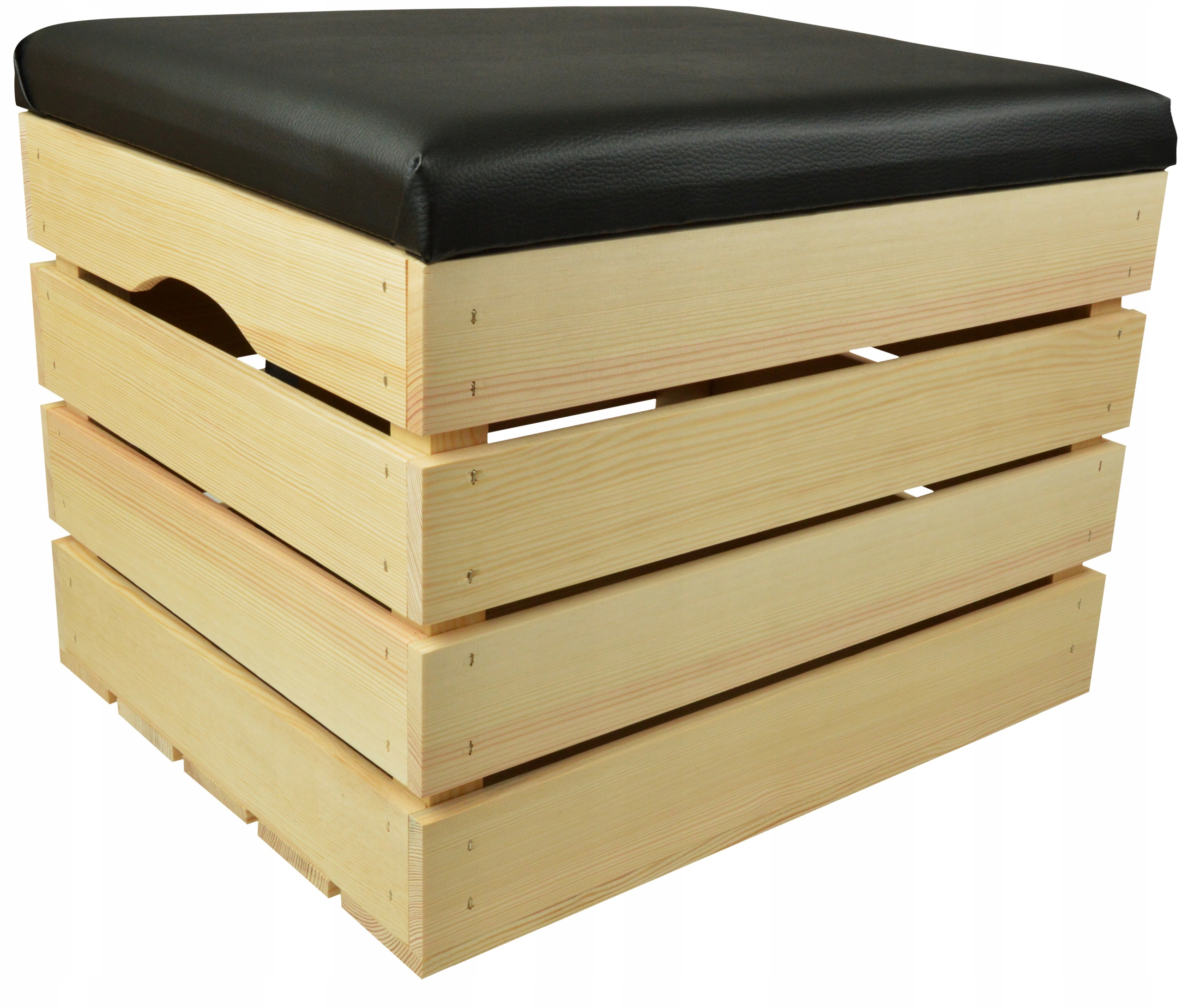 Taburet Dřevěná Čalouněná S Čalouněním, Truhla Pl