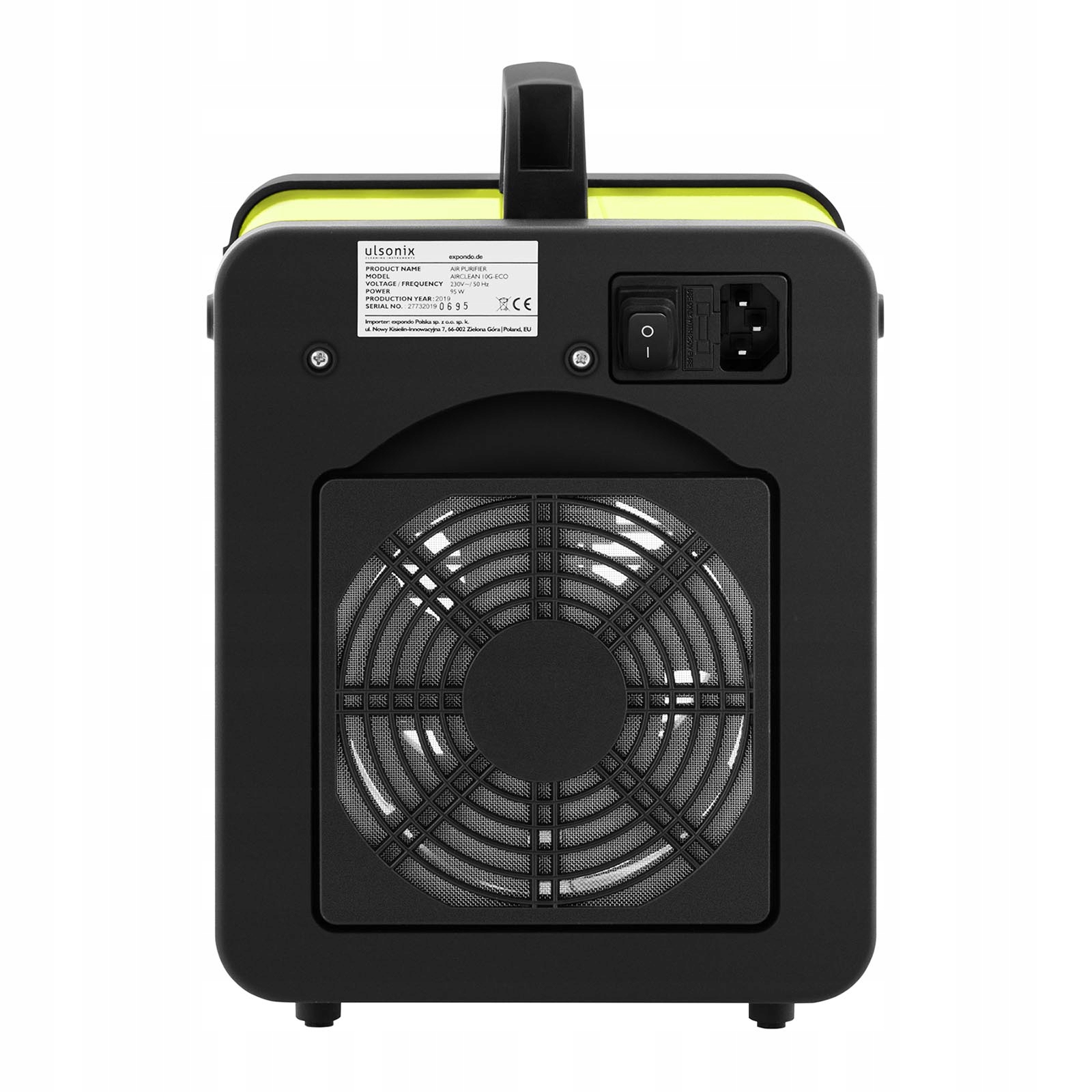 OZONATOR ODGRZYBIANIE KLIMATYZACJI 10000mg/h TIMER Kod producenta 10050119