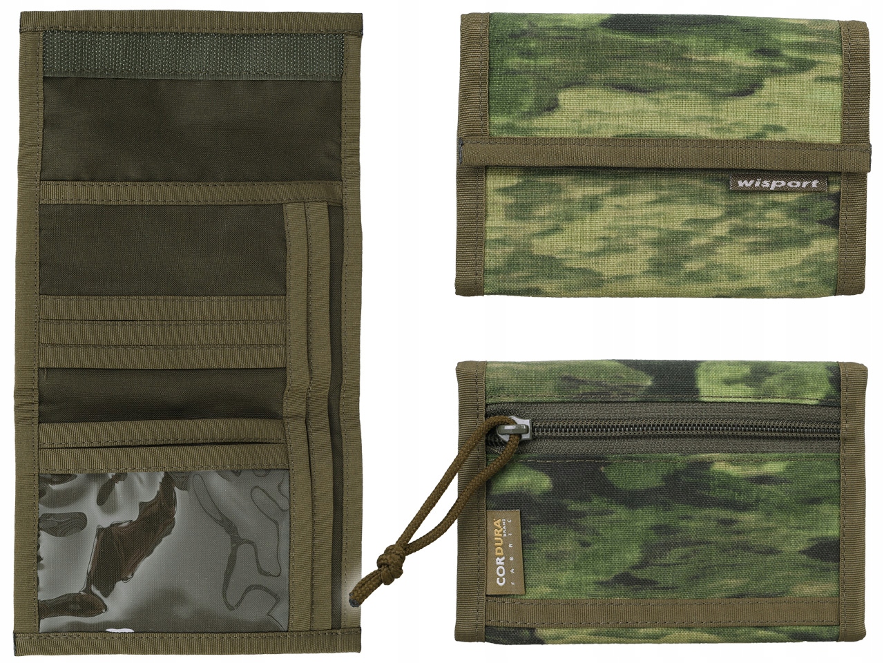 

Portfel Militarny Wisport Lizard Cordura A-tacs Fg