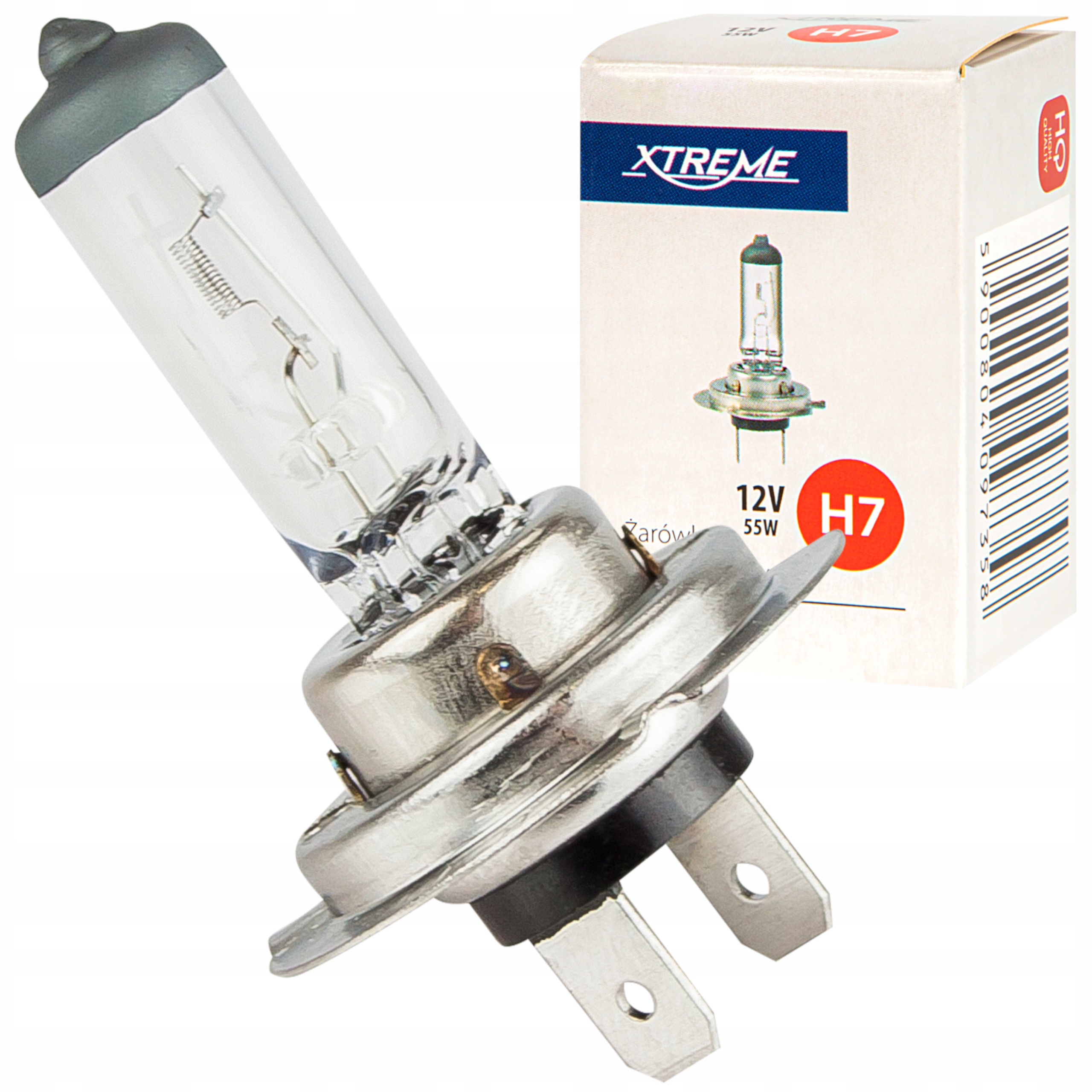 

Mocna Żarówka H7 Samochodowa Xtreme 12V 55W