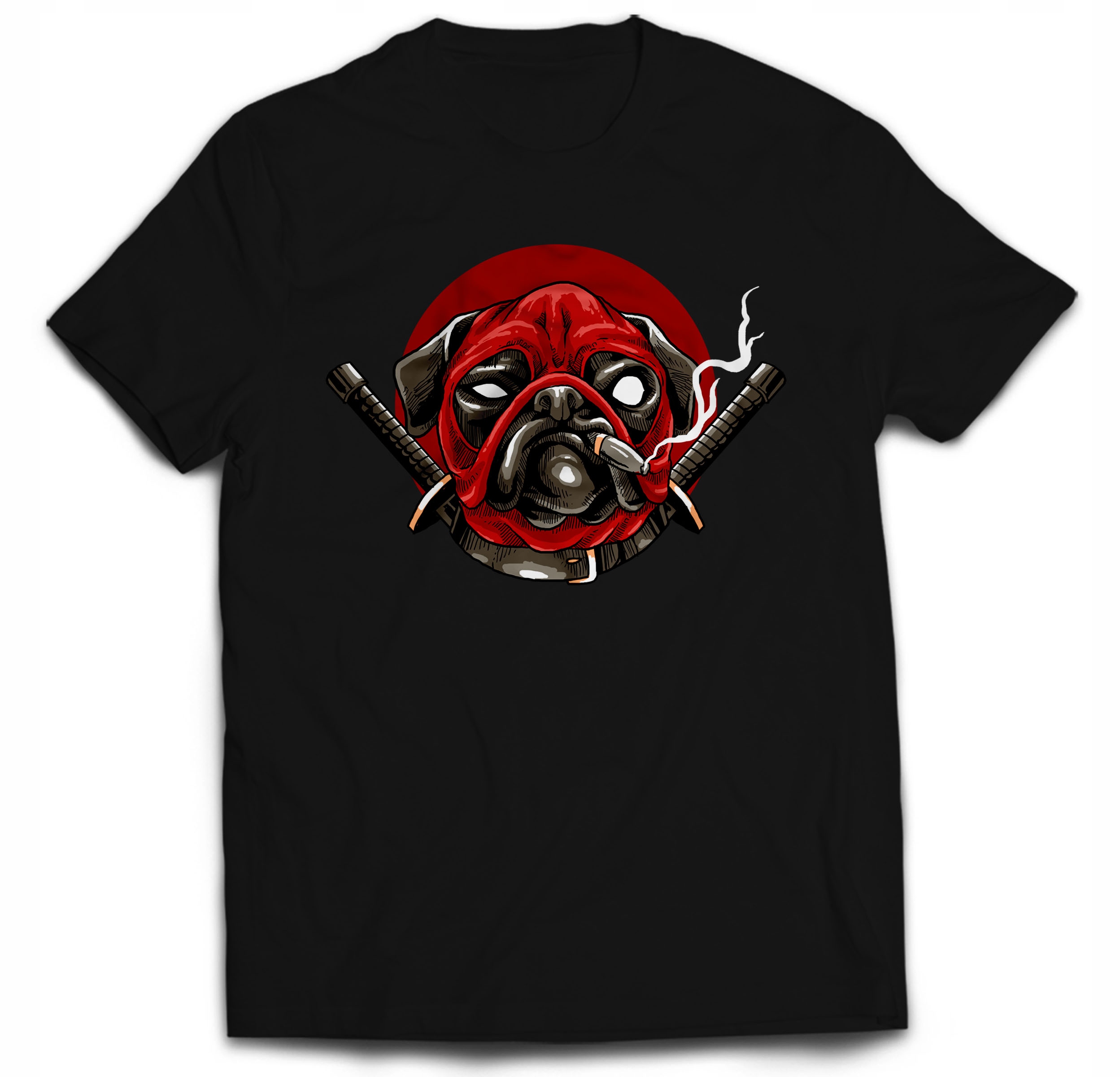 

Koszulka Mashup Buldog Deadpool Deadpug 4XL