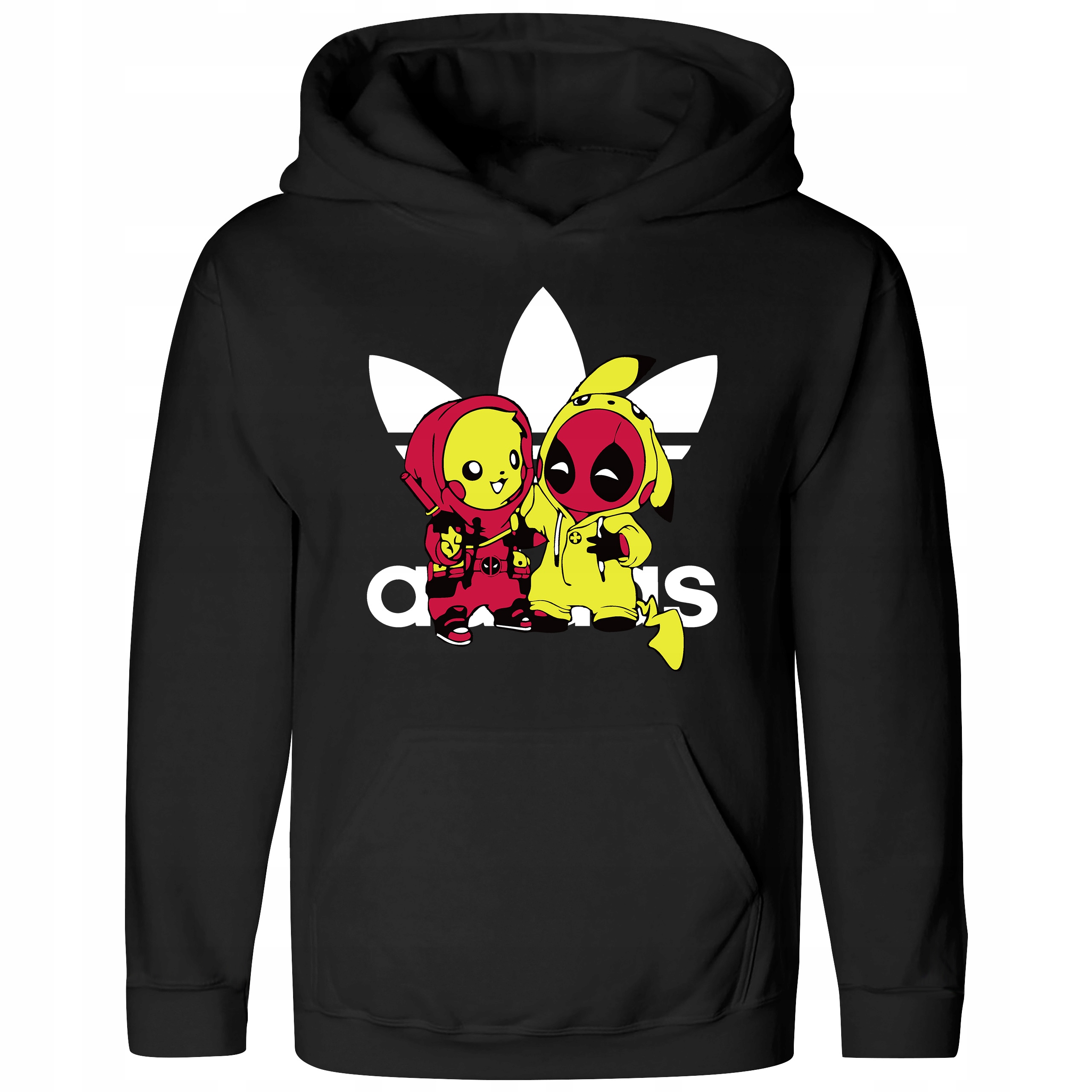 BLUZA DZIECIĘCA DEADPOOL X PIKACHU ROZMIAR 152 CM