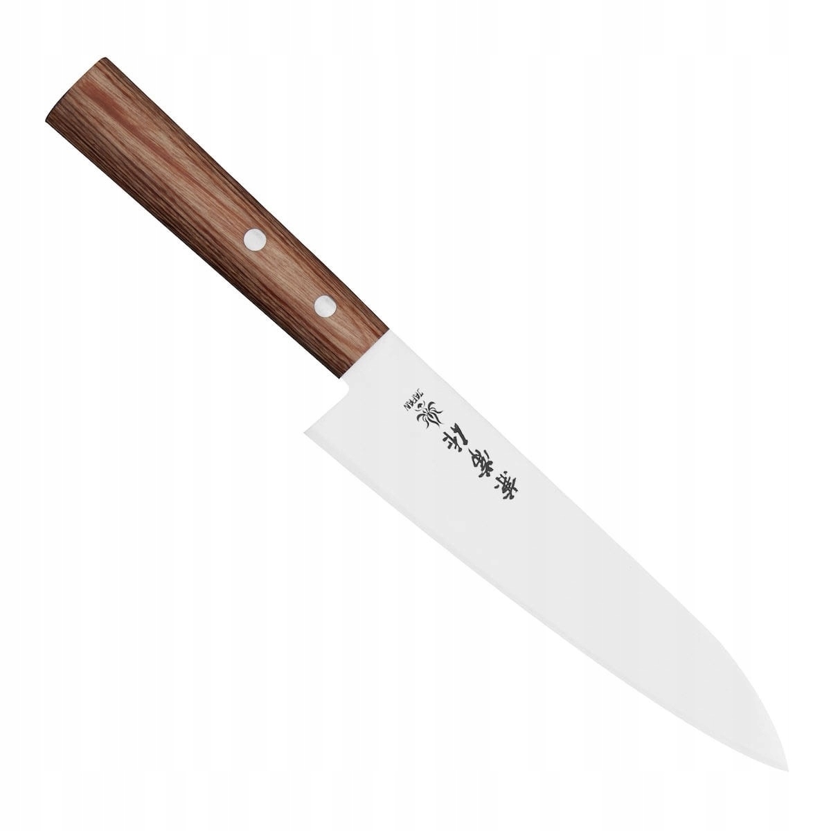 Kanetsune 555 DSR-1K6 Japonský ostrý kuchynský nôž Šéfkuchár 58 Hrc 18 cm