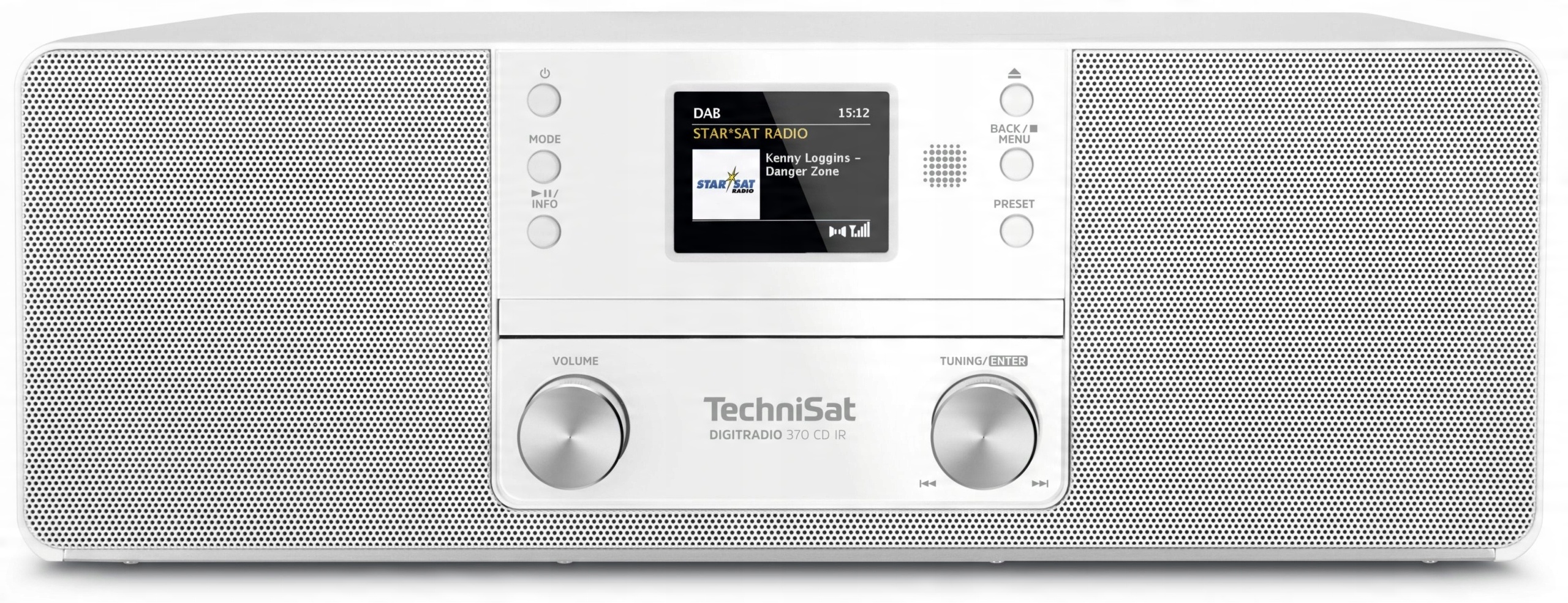 CD радіо DAB + FM Інтернет TechniSat 370 ІК USB CD Changer 1