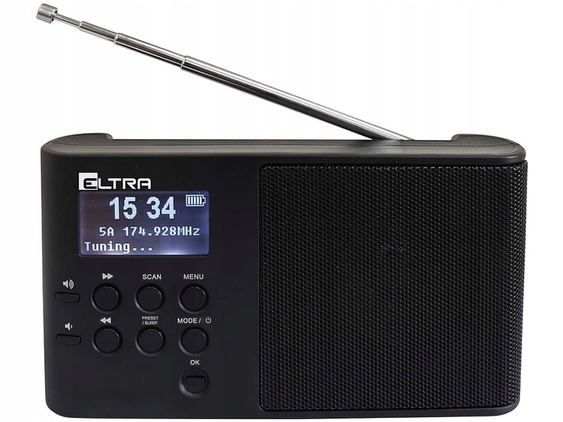 

Radio Eltra Ula 101DAB+ Fm Pll Czarny