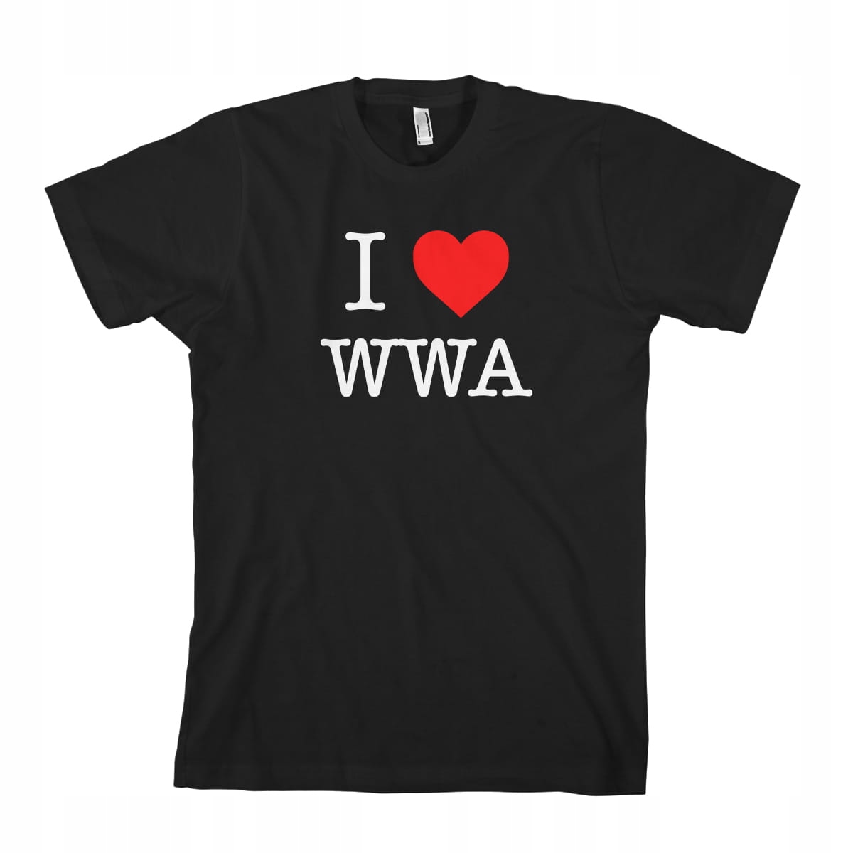 

I Love Warszawa Wwa koszulka męska