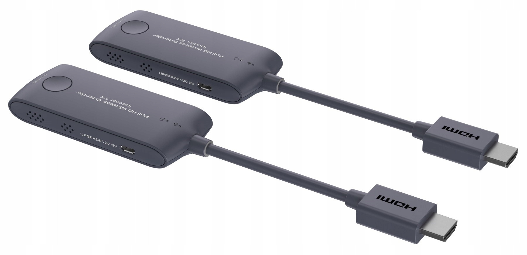 Premiumcord Hdmi Wireless extender, Mini, Full Hd 1080p na 20m, Šedá…