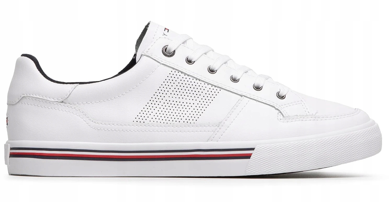 Boty Tommy Hilfiger Corporate Leather FM0FM03393 kožené 46