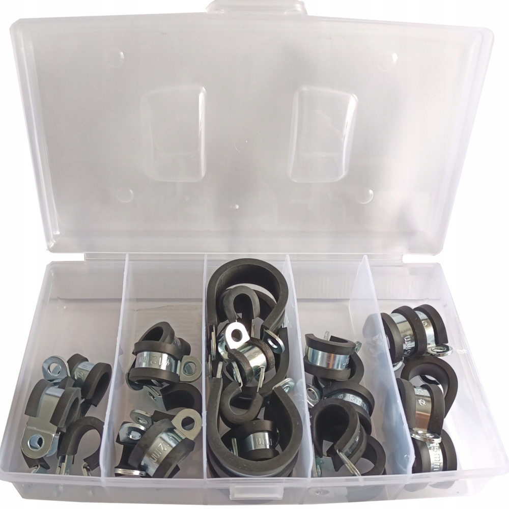 Obejma opaska Rubber Clamps W1 Zestaw 30 szt