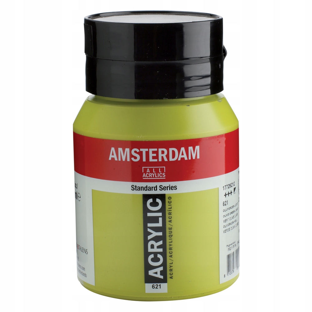 Talens Amsterdam barva akryl 500ml 621 olive grn L