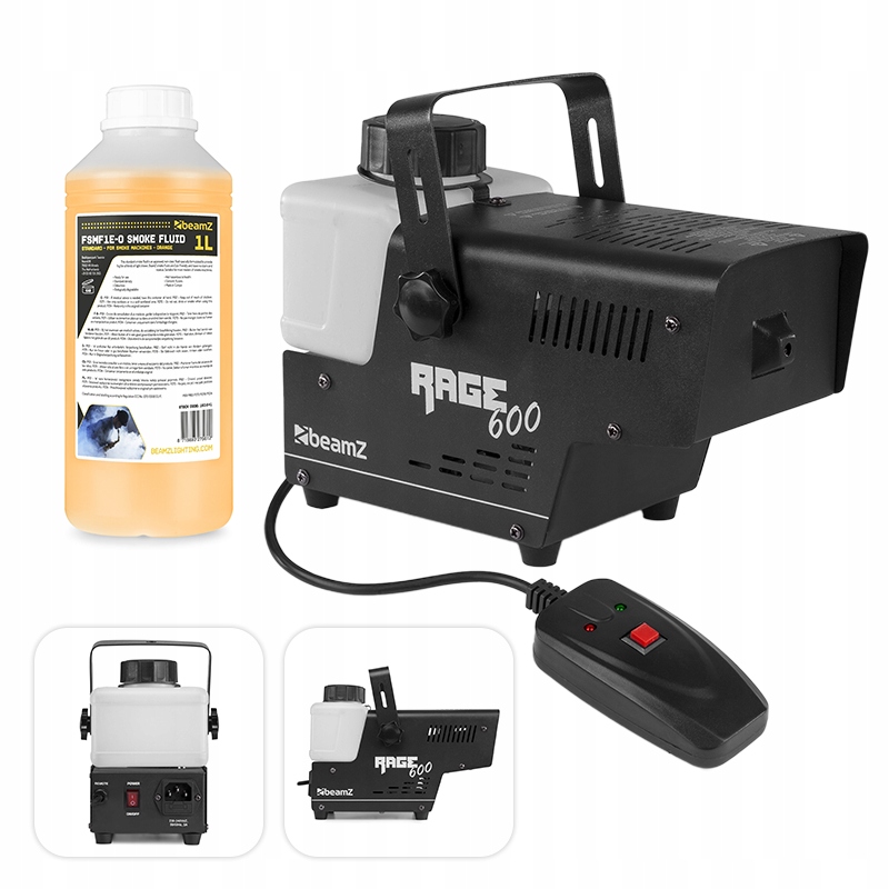 

Wytwornica dymu 600W termostat Pilot+ płyn 1l