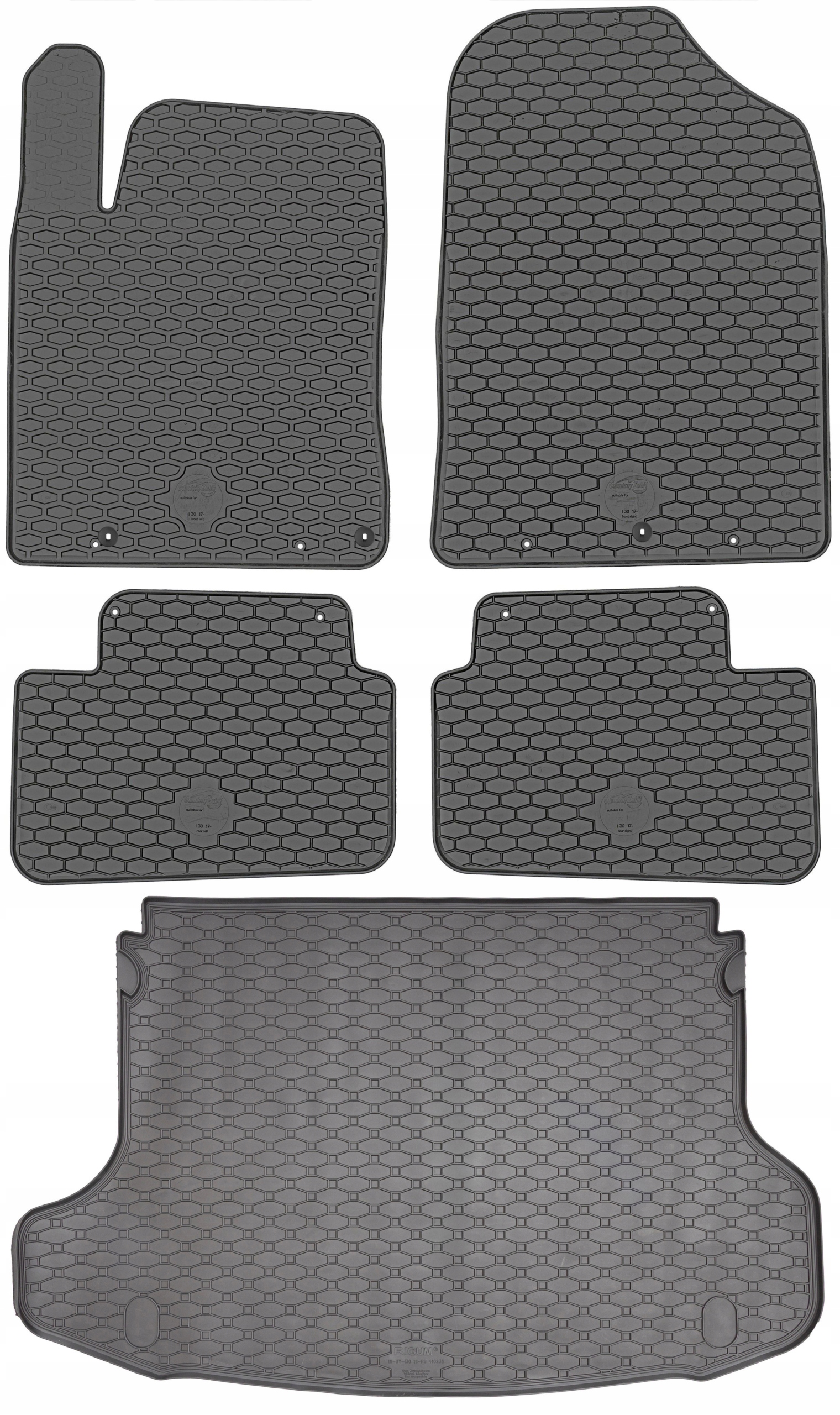 Hyundai i30 III Fastback 2019 Sada Koberce batožinový priestor