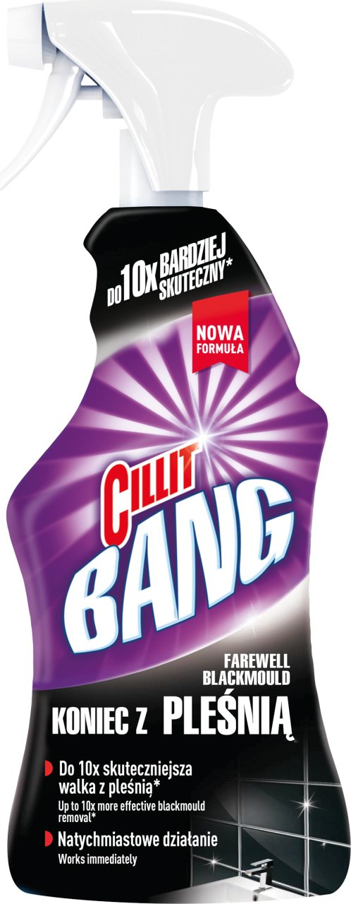 

Cilit Bang Aktywna Piana pleśń czarne osady 750ml