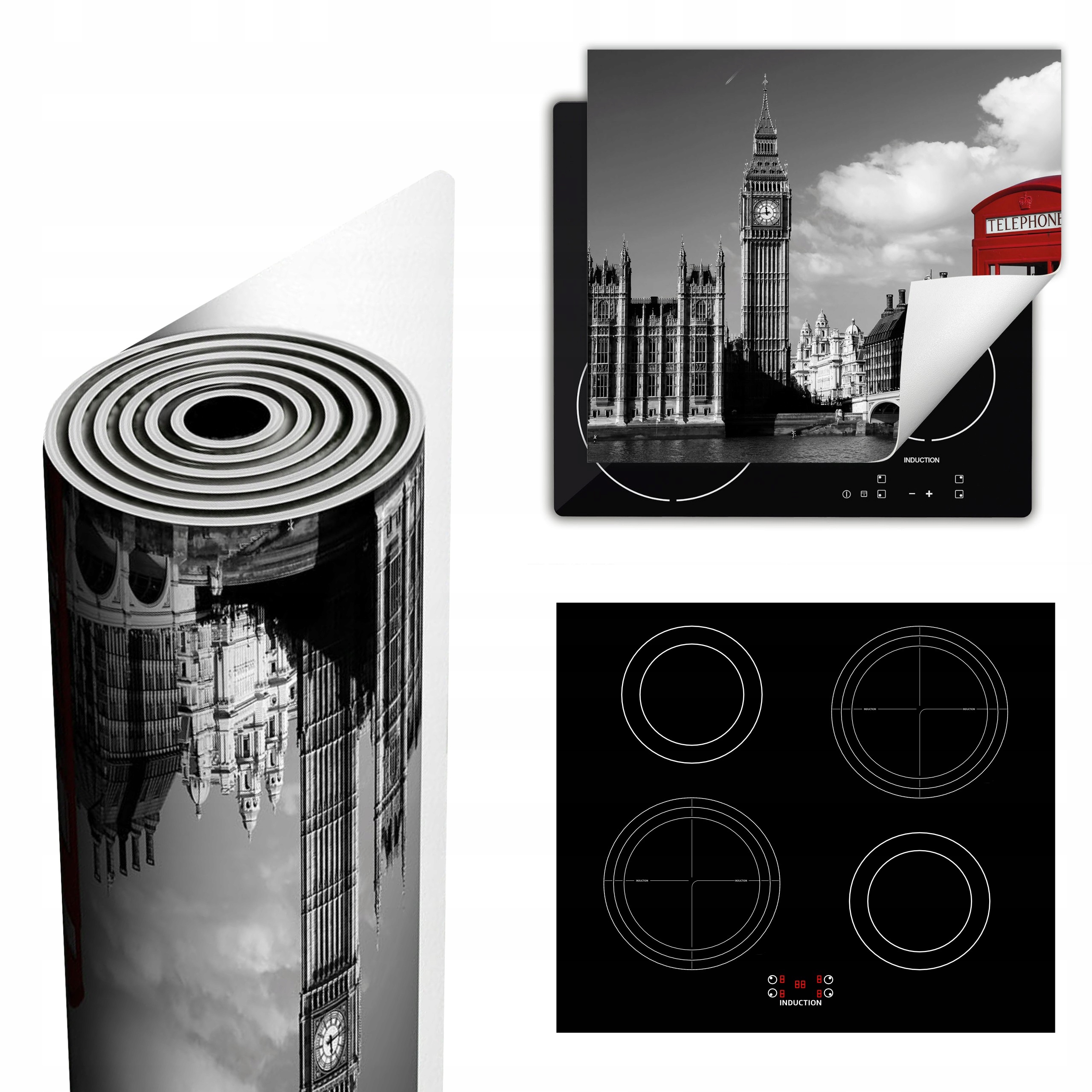 Ochranná Podložka Na Sporák Pro Více Místa 60x52 šedá Londýn