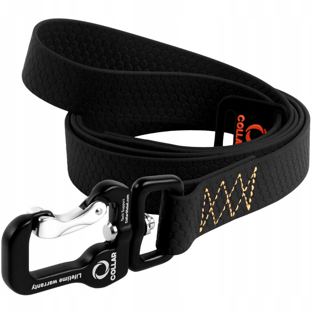 Levně Vodítko pro psa nejsilnější, voděodolná, trvanlivá, černá, 300 cm 25 mm