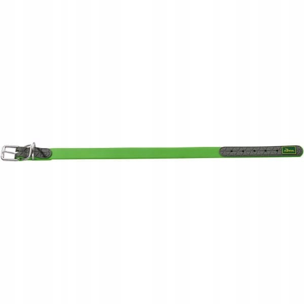 Levně Hunter Convenience Obojek pro psa zelený 55 cm