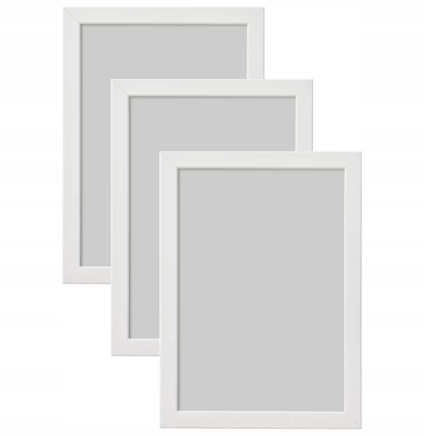 

Zestaw 3x Ikea Fiskbo Ramka zdjęcia 30x40 A3 Biała