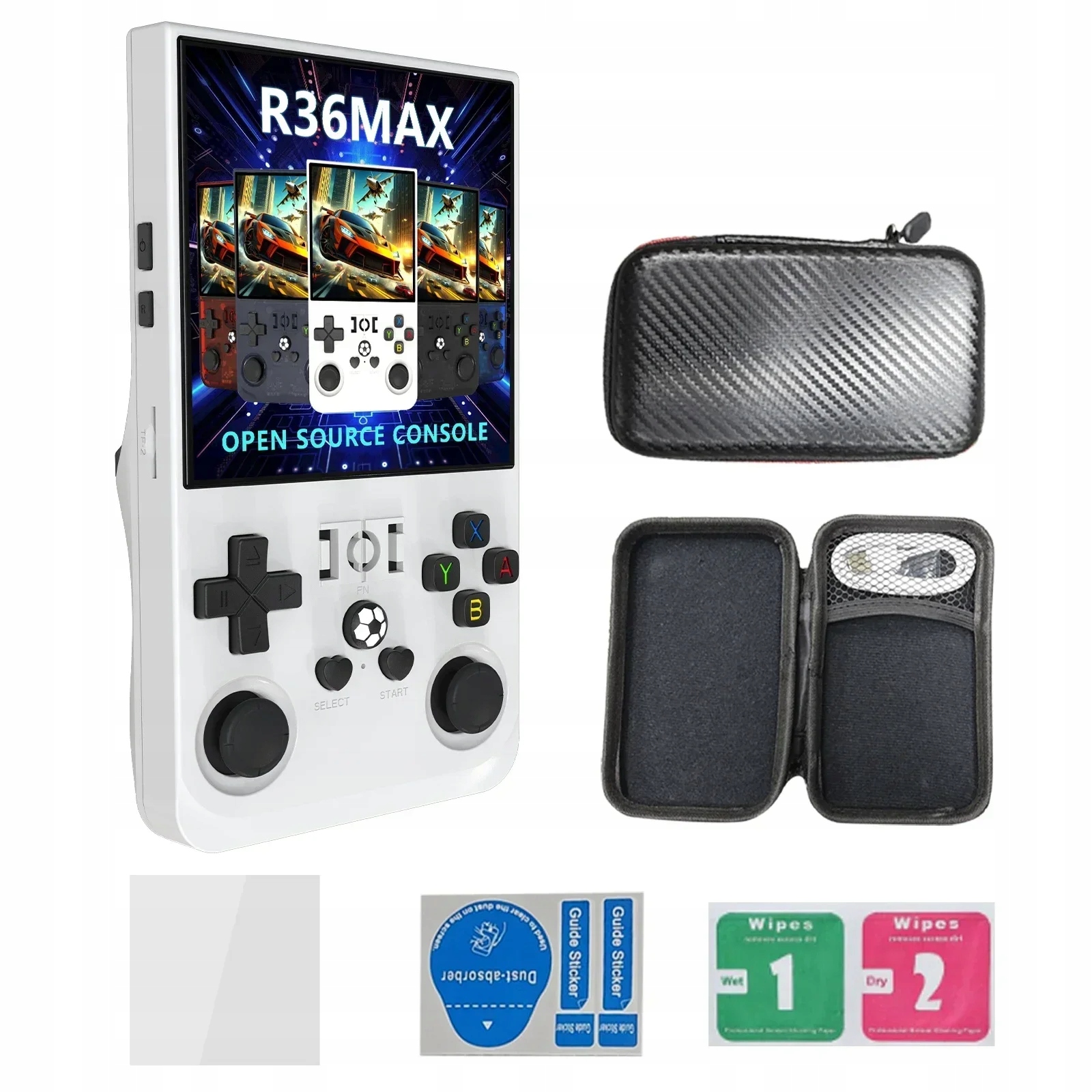R36MAX 64G 128G Retro Hordheld Console System 4,0 palců
