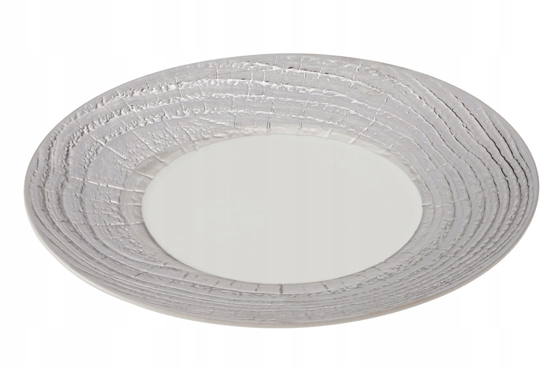 Arborescence tanier plochý 31 cm, strieborný