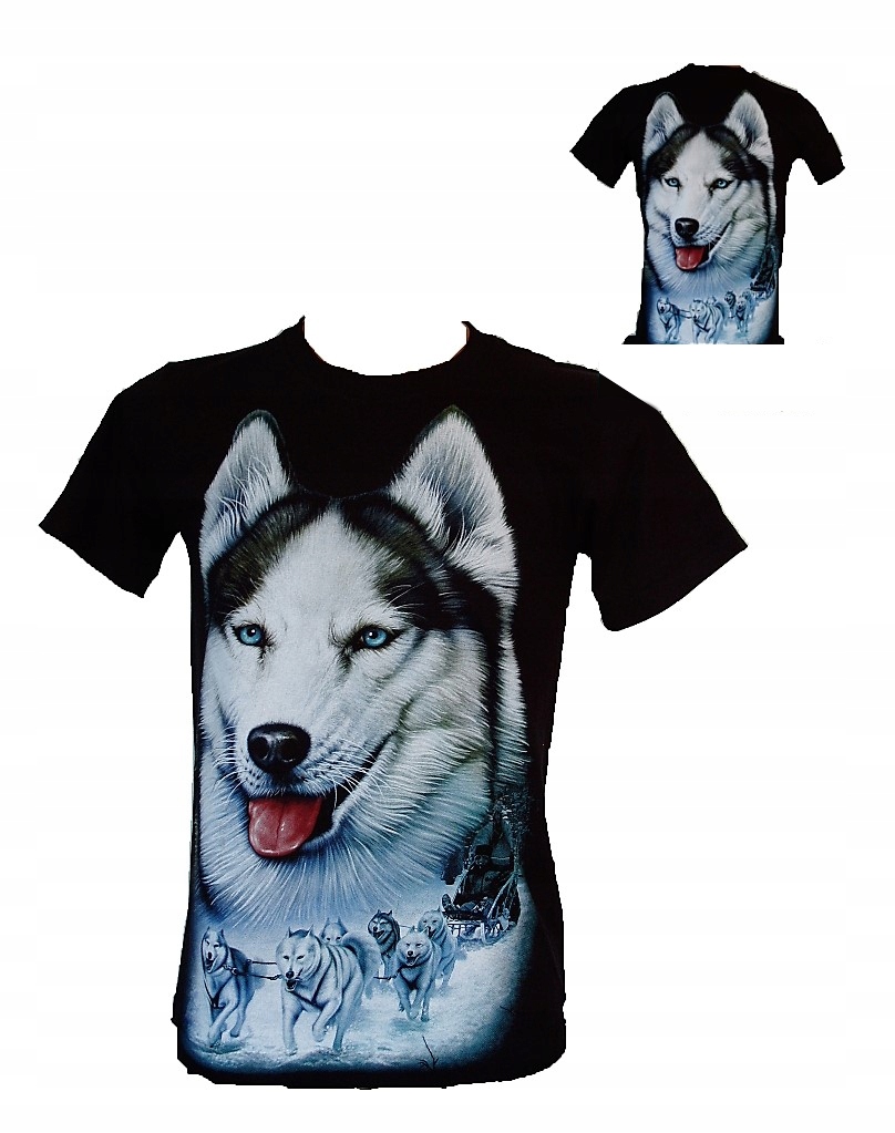 

Koszulka t-shirt Pies Husky Rock Eagle GW82 XL