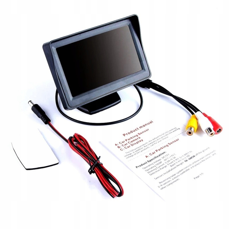 Wyswietlacz kamery cofania monitor LCD Manufacturer catalog number 869