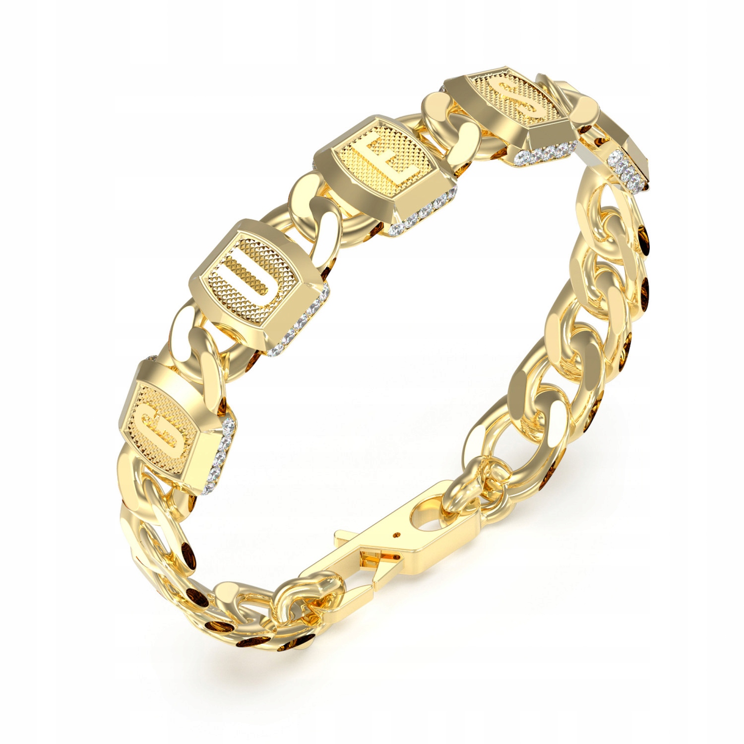 Pánský náramek Guess Ocel 316L 21 cm