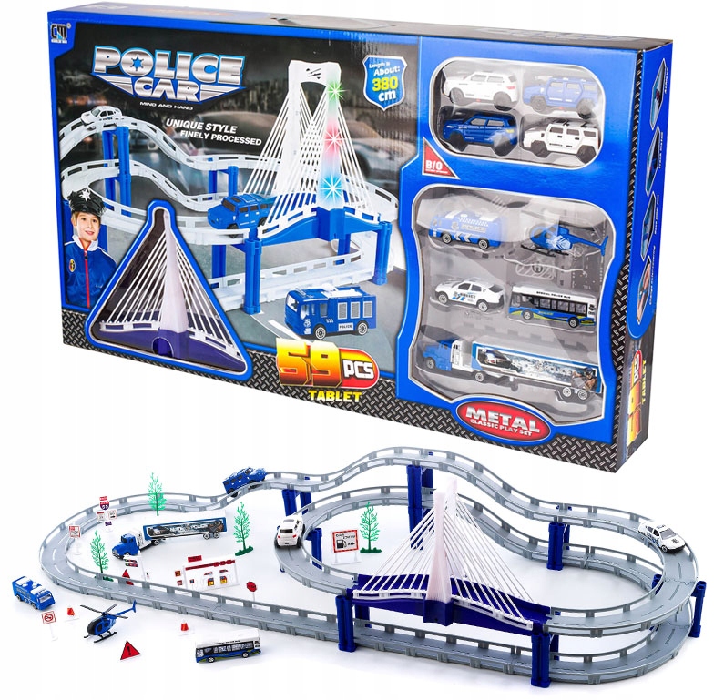 

Tor Policja Z Autkami Bardzo Dużo Elementów