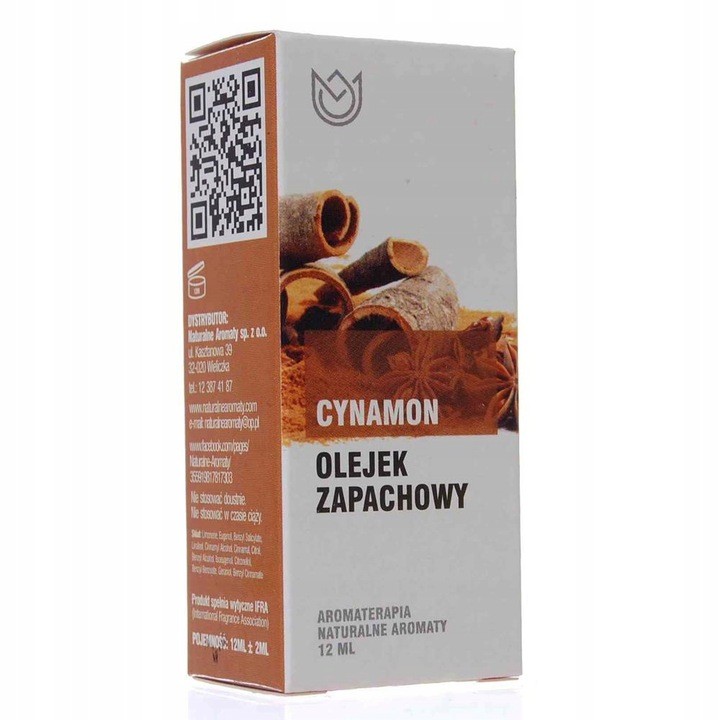 

Olejek zapachowy 12ml Cynamon