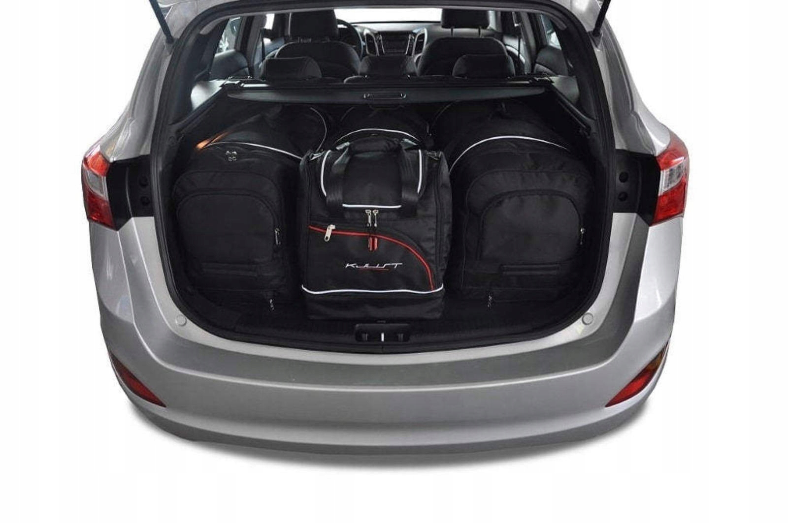 J&j Automotive Sada 4ks cestovných tašiek Sport pre Hyundai i30 Wagon 2012