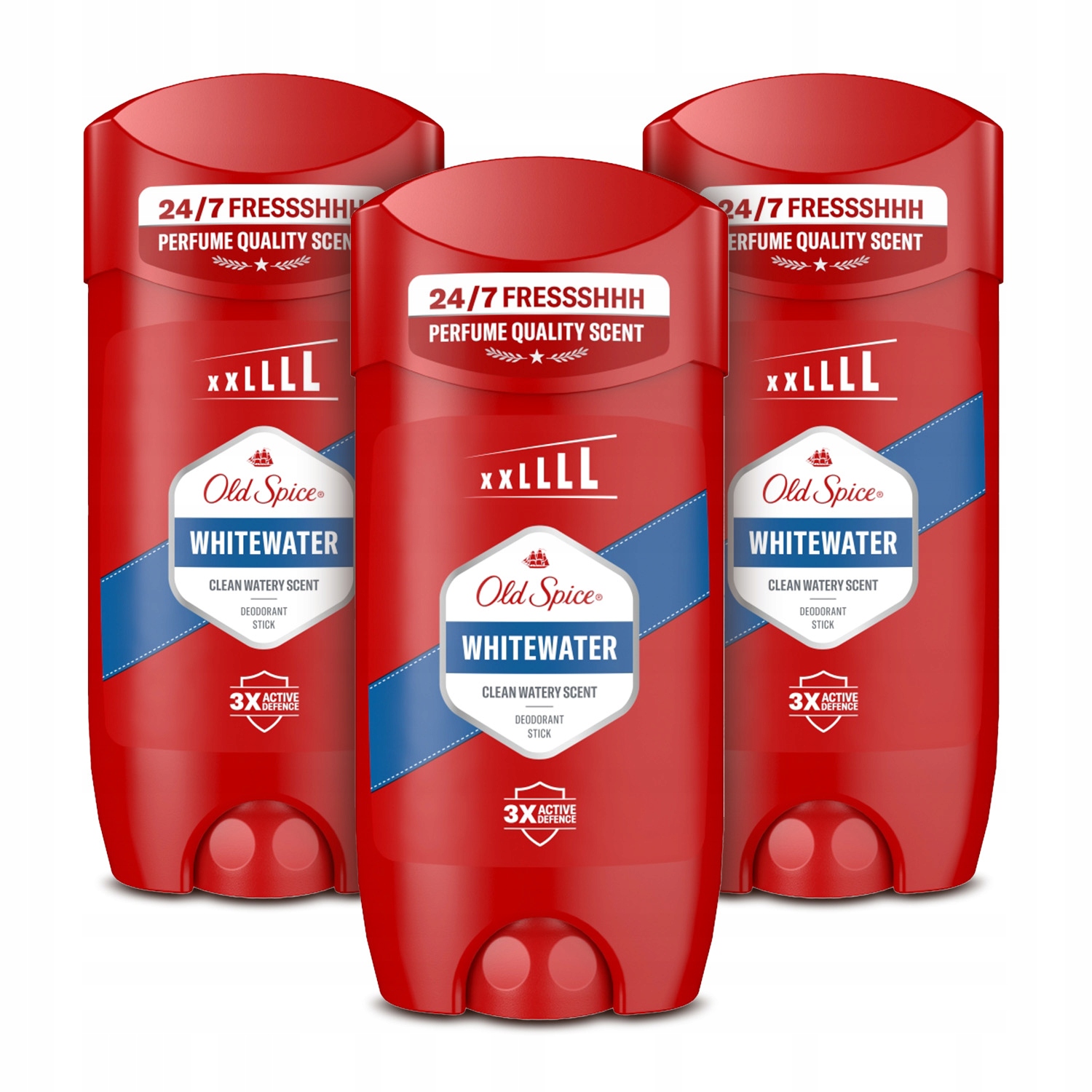 Zestaw Old Spice Whitewater Dezodorant w sztyfcie dla mężczyzn 85ml x3
