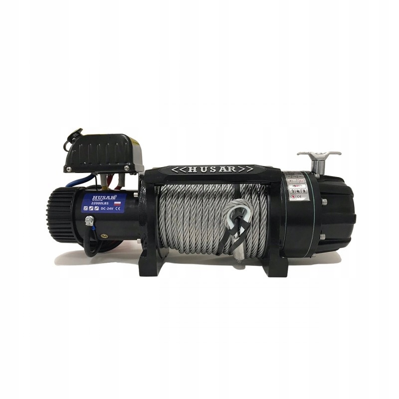 WYCIAGARKA WCIAGARKA LINA STALOWA 10T 30M 24V Manufacturer HUSAR WINCH