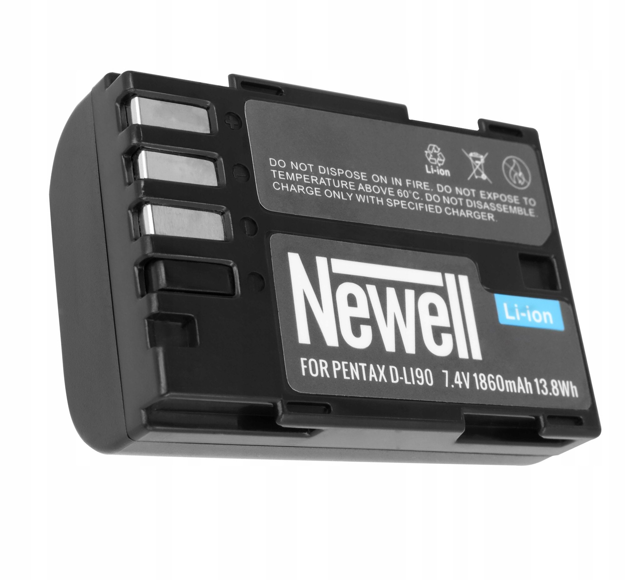 

Akumulator Bateria Newell Do Pentax D-Li90 1860mAh