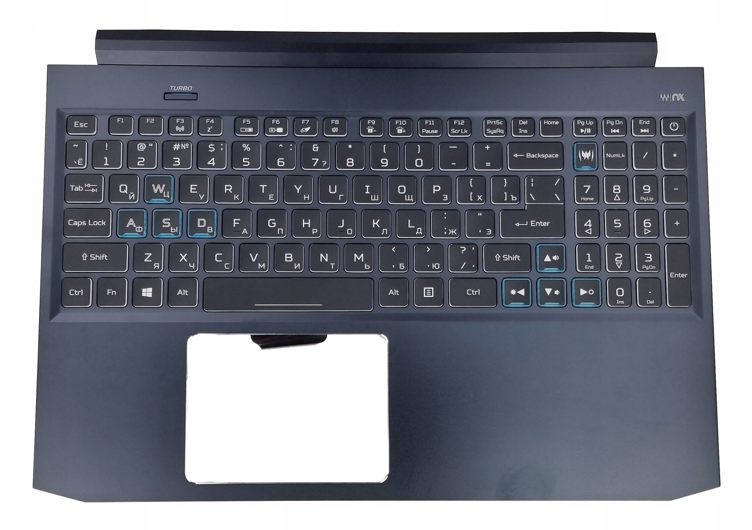 Nová Krytka Klávesnice Acer Predator Triton 300 PT315-51 GTX1650 Ruská