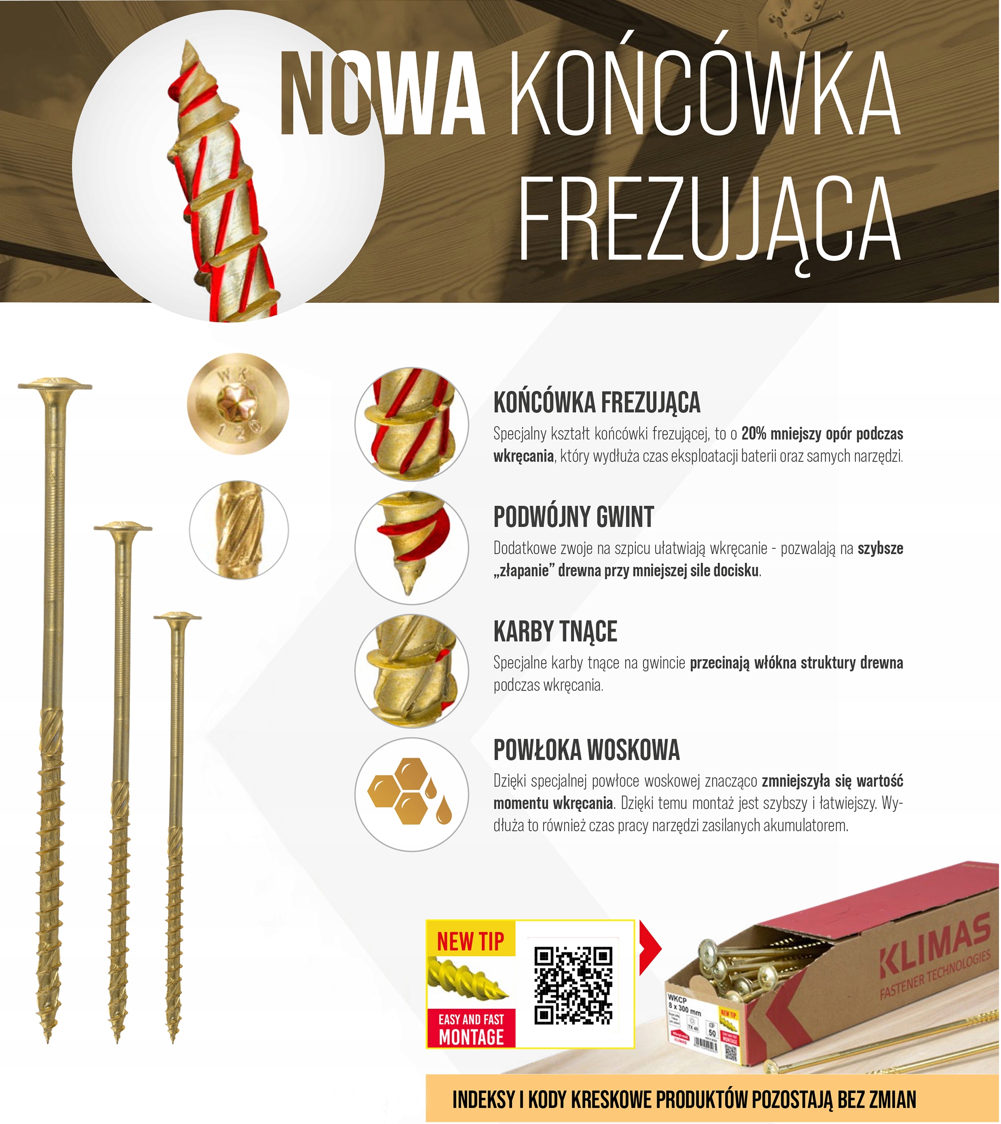 WKRĘTY CIESIELSKIE 8x220 TORX ŁEB TALERZOWY 50szt EAN (GTIN) 82205003