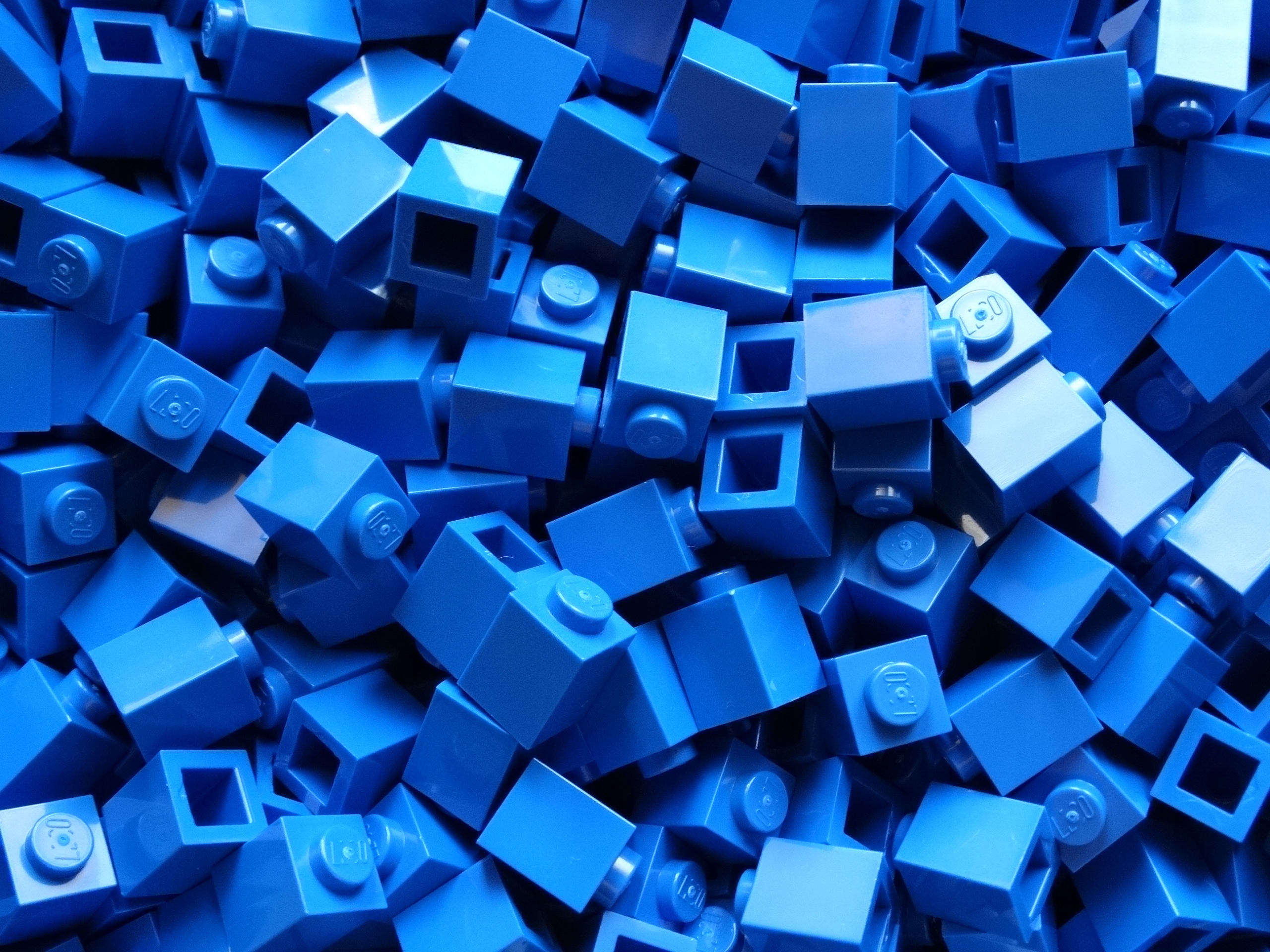 

Lego 3005 brick 1x1 Blue Niebieski 40 szt Nowe