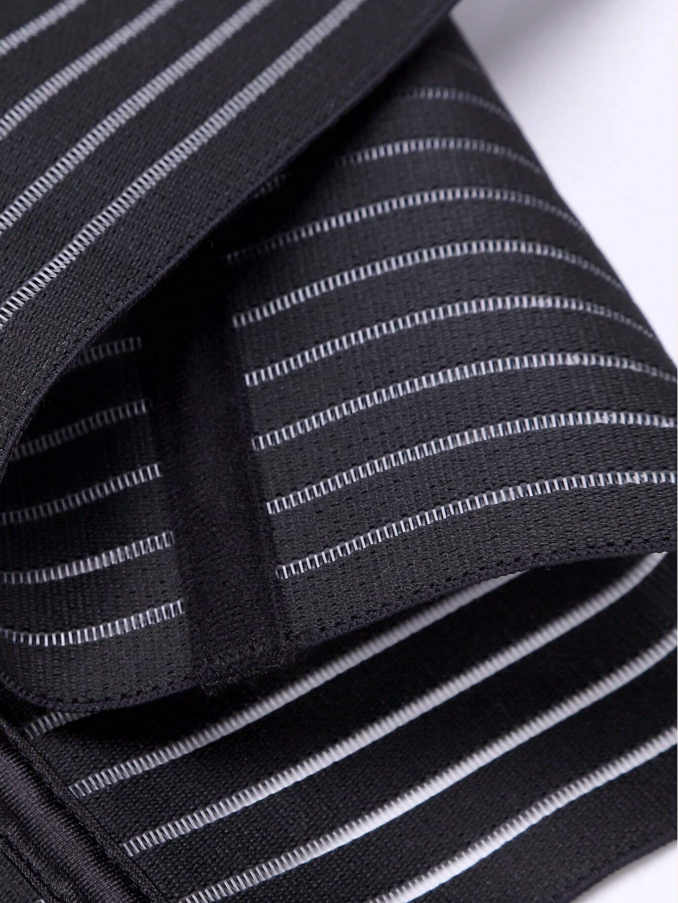 Shein czarny damski gorset trzy pasy XXL Rozmiar XXL