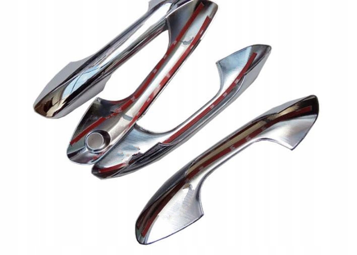 Nakładki na klamki chrom Kia Rio 2016+ Numer katalogowy producenta K078-01