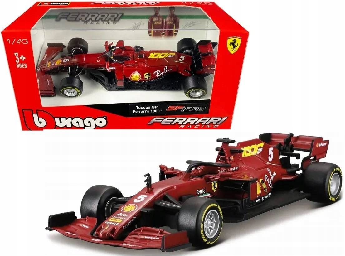 

Ferrari Sf1000 Tuscan Vettel #5 Bburago Esc1:43