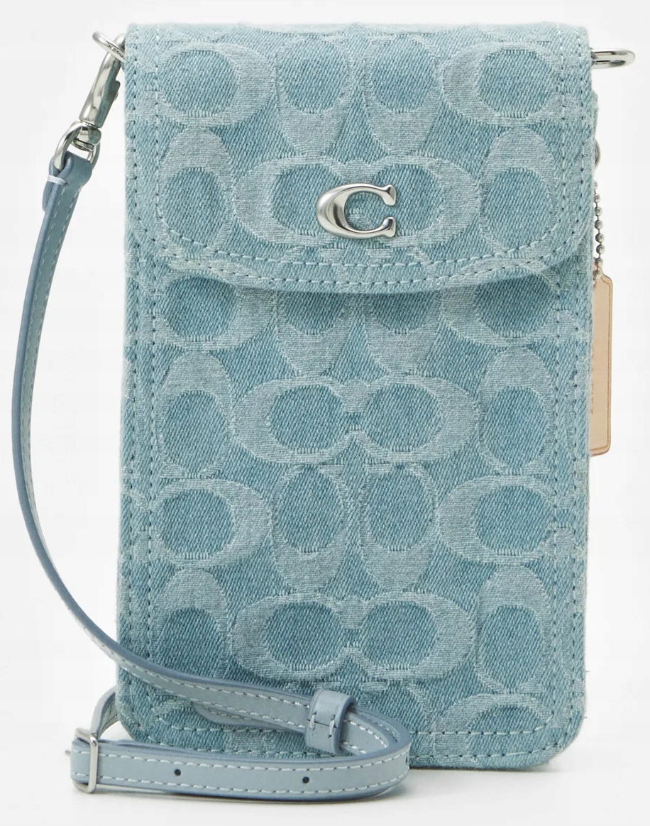 Coach Washed Signature Phone Crossbody Torba