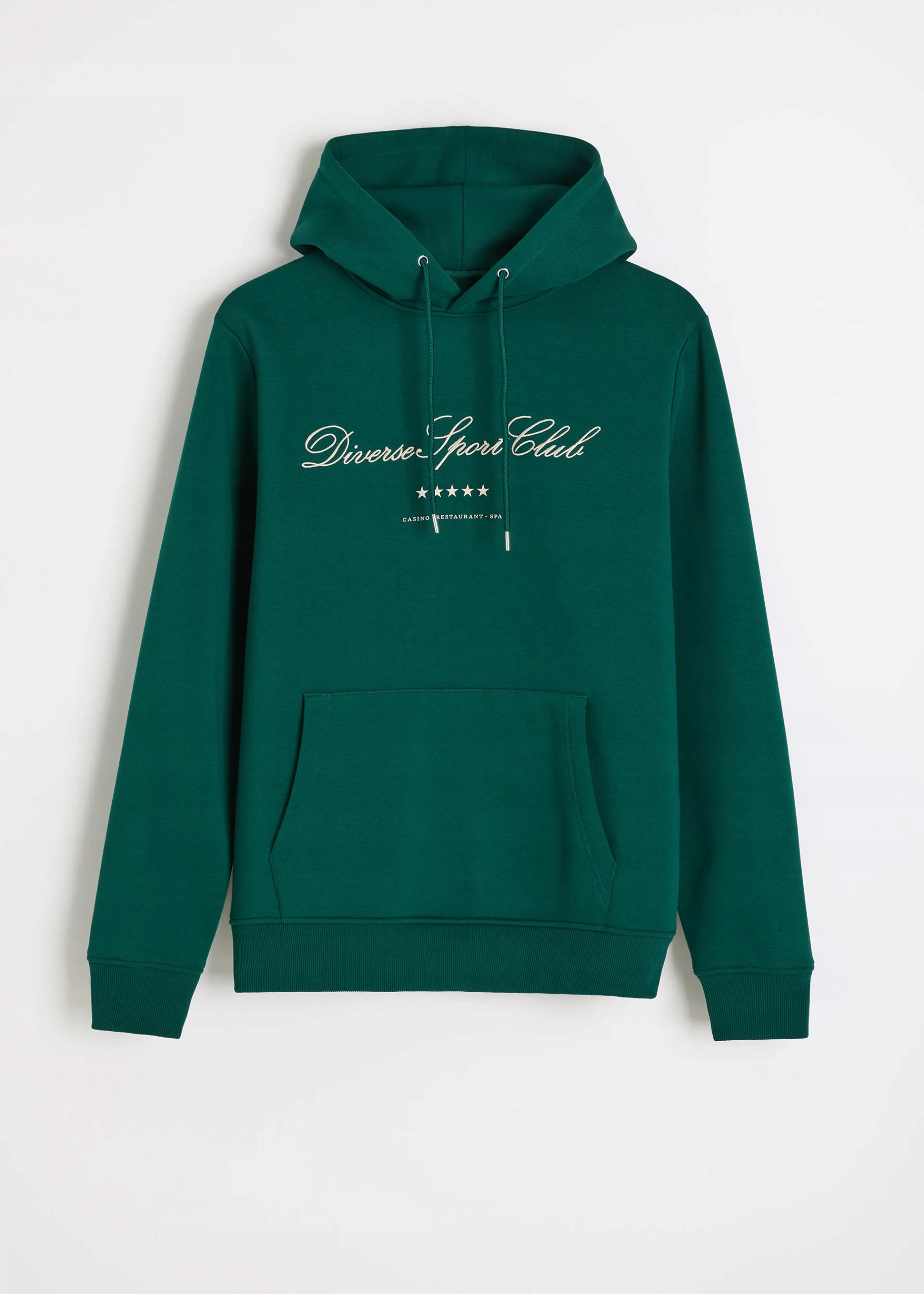 Bluza męska z kapturem Diverse Prm Hd 026 Zielony M
