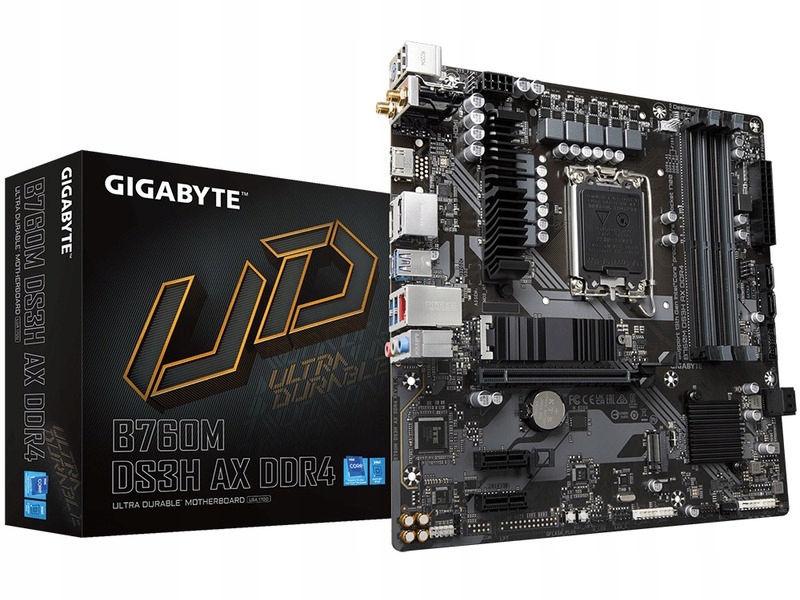 Płyta główna Gigabyte B760M DS3H AX DDR4 s1700 mATX