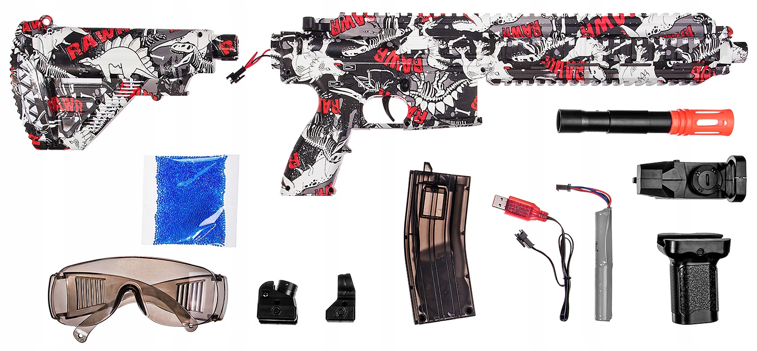 AUTOMAT M416 PISTOLET KULKI ŻELOWE KARABIN CSGO Materiał plastik inny