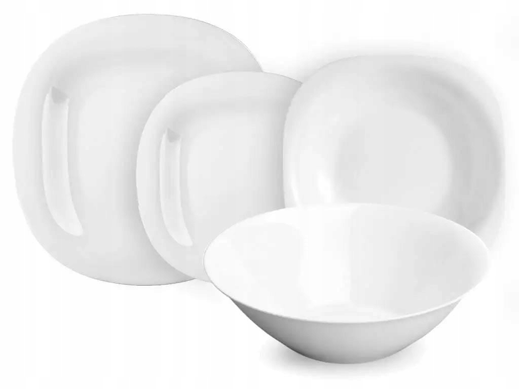 

Luminarc New Carine komplet zestaw talerzy 19el.