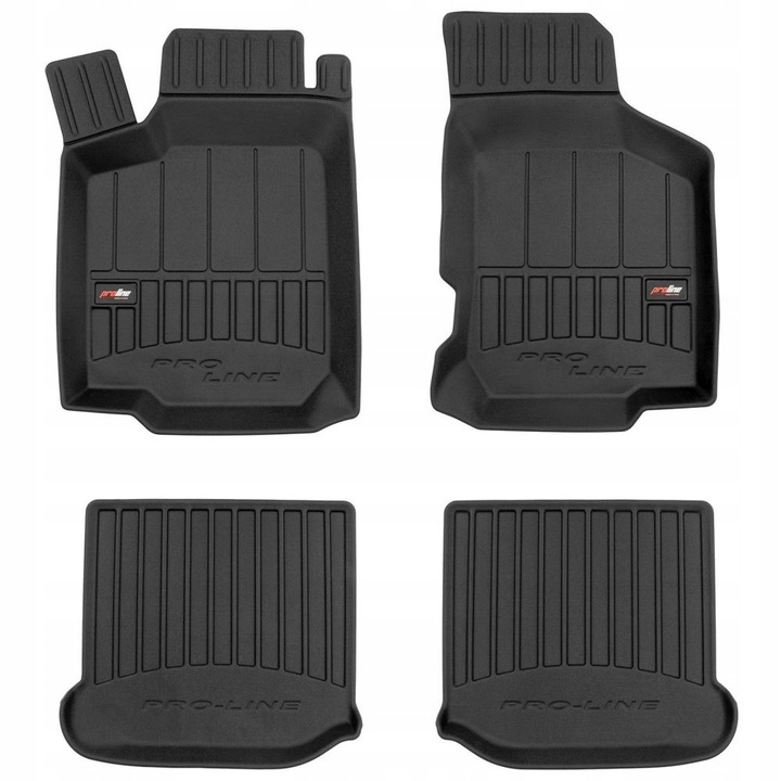 

Dywaniki Gumowe Seat Leon 1 1999-2005 Korytka 3D