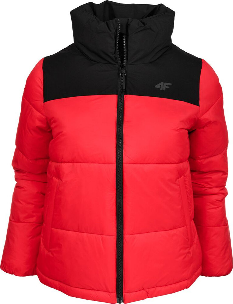 Dámská Bunda 4F Červená H4Z22 KUDP014 62S vel. S